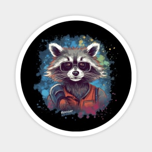 rocket raccoon Magnet